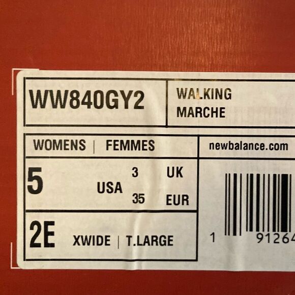EXTRA WIDE New Balance 840 - Picture 2 of 5